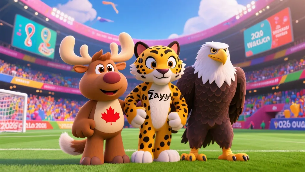 揭秘2026世界杯吉祥物：Maple、Zayu与Clutch背后的文化密码与狂欢寓意